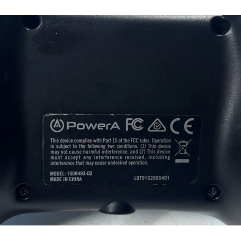 PowerA‎ Wired Controller for Xbox One Blue Black Model 1508493-02 Gamepad